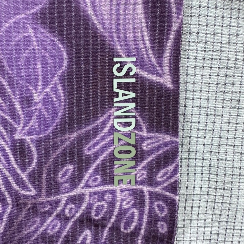 Tommy Bahama Button Down Mens XXL 2XL Purple Bahama Coast Luminescent Shirt NWT - Picture 13 of 14